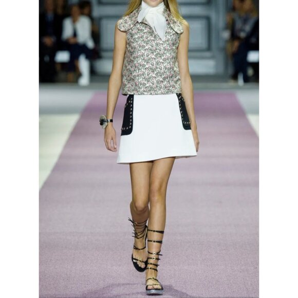 Giambattista Valli Gladiator Glitter Platorm Sandals Sz 39 EUR / 8 US Runway - Picture 10 of 10